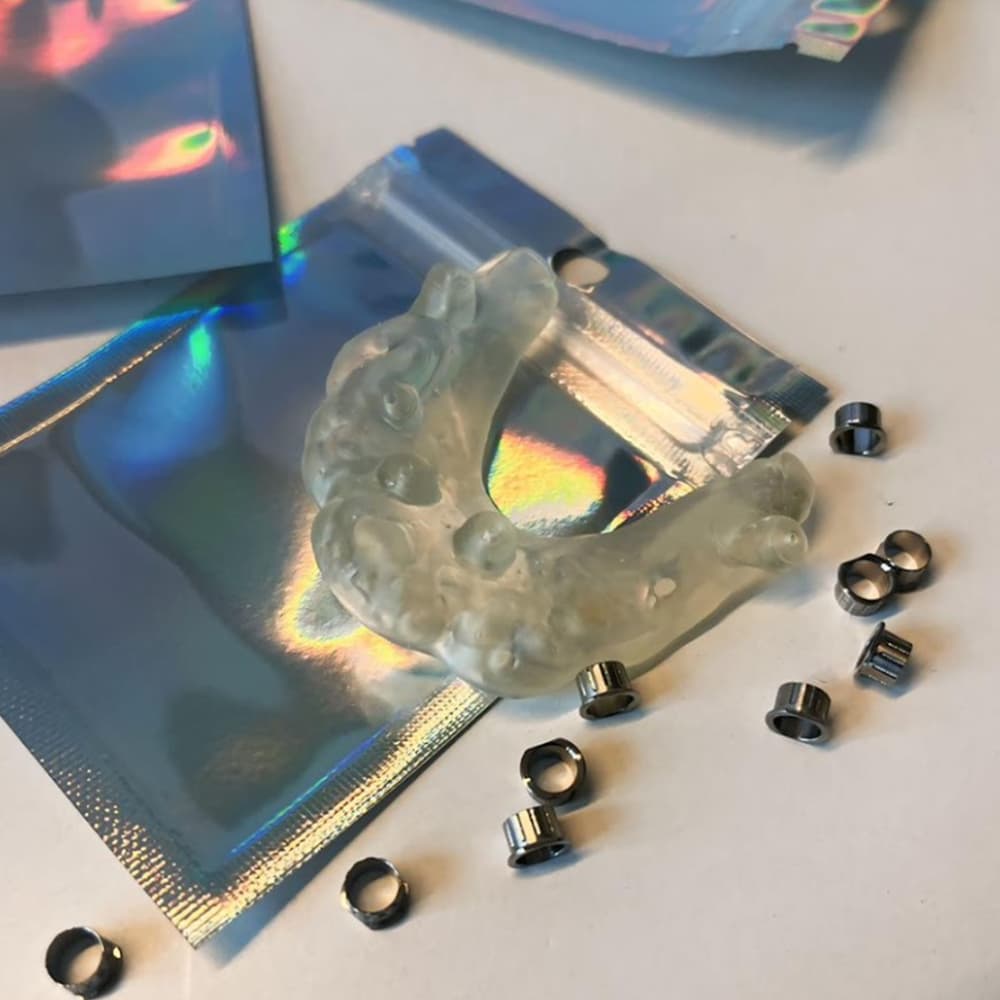 Шаблон под пилотное сверло 1-3 зуба